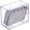TSI Card Index Box A7 Filled with lined index cards
