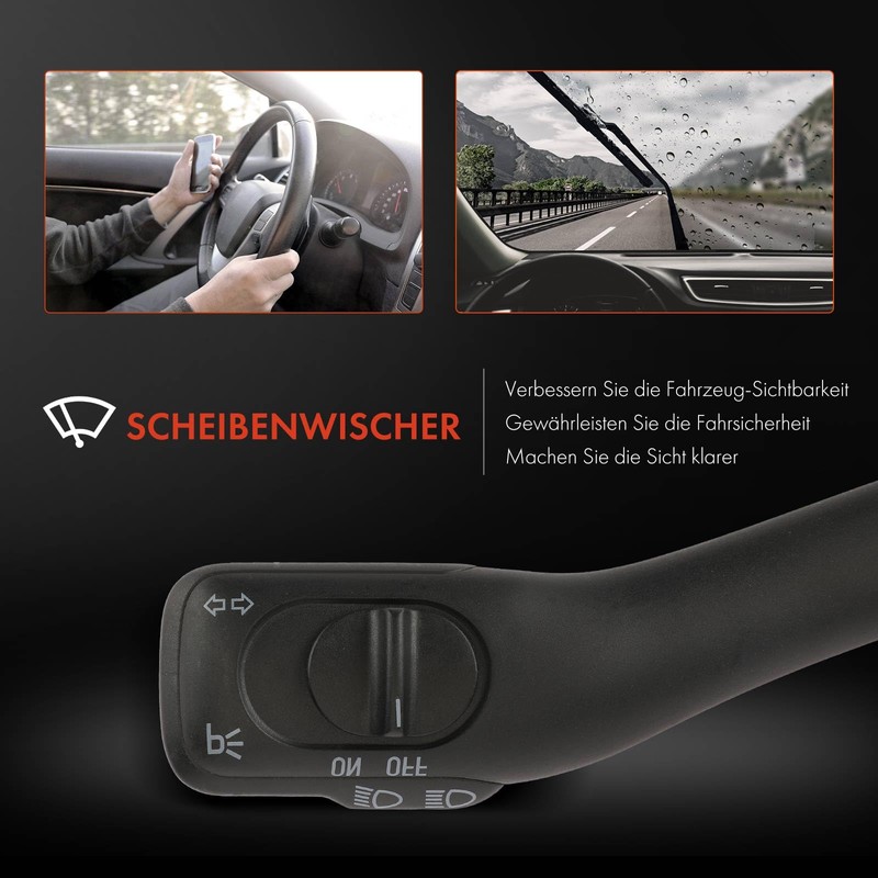 Frankberg Combination Switch Steering Column Switch 11-Pin Compatible with Alha.mbra