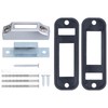 mumisuto Digital Door Lock, Keypad Combination Lock, Chrome Mechanical Code