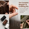 3 Pcs Heavy Duty Nylon Thread and Needle Kit, Strong