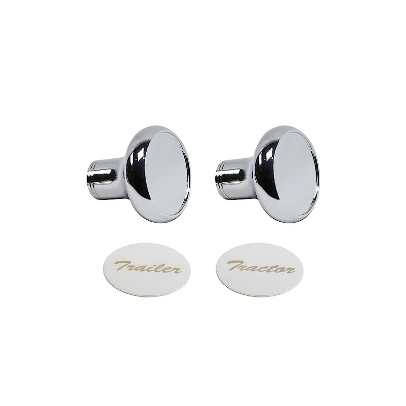LOSTAR (Pair) Air Valve Knob Tractor/Trailer Compatible with Peterbilt Kenworth