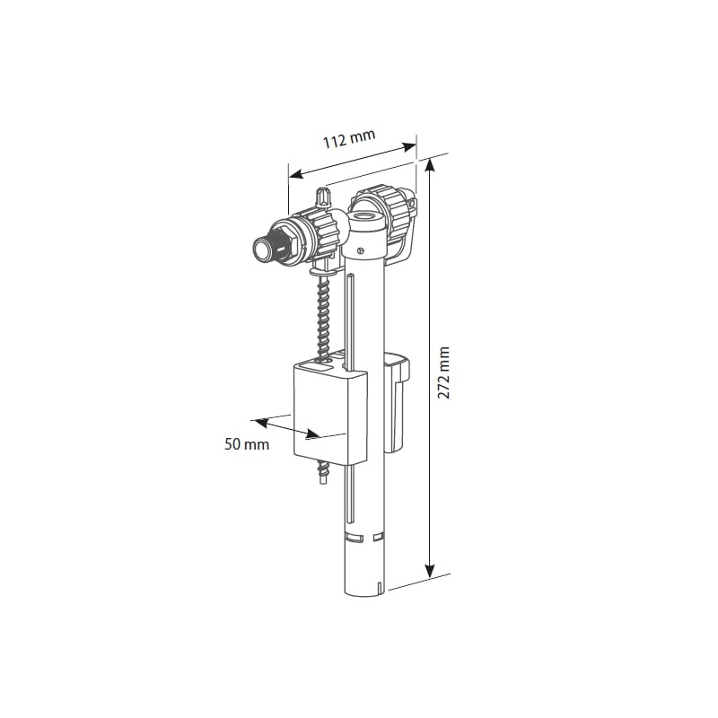 Siamp 30950007 Compact filling valve.