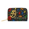 Castelbajac 029611 Men's Coin Purse, Genuine Leather, Key Chain, Leopard