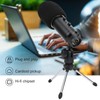 K8 Microphone 3‑Pin Interface Condenser with ECHOVOL Control USB 3.5mm