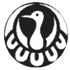 Small Round Premium Block Stamp, Bird | STM-160.13