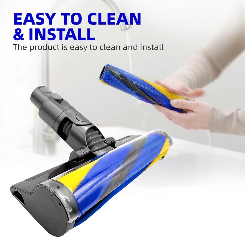 Premium Soft Roller Brush Bar, Laser Slim Fluffy Brush Bar,