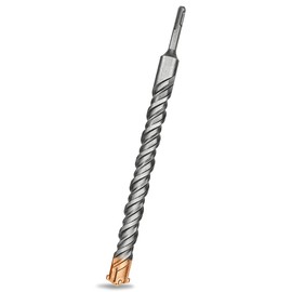 Meccion SDS Plus Hammer Drill Bit 14 mm x 350 mm, Professional Concrete Drill with 4 Carbide Cutting Edges, Ideal for Drilling in Stone, Concrete, Natural Stone, Brick Wall