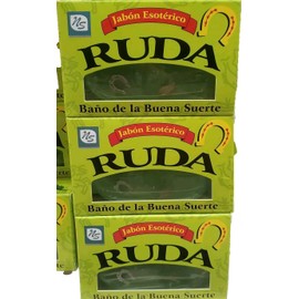 Nuestra Salud 3 BARS - Rue Soap jabon De Ruda Esotérico (esoteric Rue Soap)