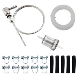 Fuel Filter Hose Clip Pipe Line Kit for Webasto Eberspacher Diesel Heater Up to 5KW Fuel Stand Pipe，Air Parking Heater Tube Standpipe Fuel Hose Clip Kit