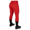 Champro Girls' Standard Fireball Low-Rise Knicker-Style Fastpitch Softball Pants in