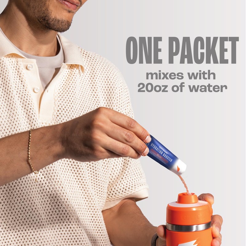 Gatorade Hydration Booster Electrolyte Drink Mix Powder Packets, Relax and