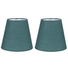 NUOBESTY 2pcs Cloth Drum Lampshades Lamp Cover for Ceiling Lamp Chandelier