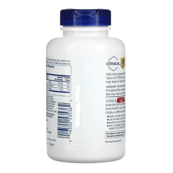 Citracal Calcio + Vitamina D3 Maximum Plus 280 Tabs Bayer