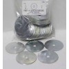 AMERICANINTEGRATEDSUPPLY.COM 1/4"x2" Fender Washers Steel Zinc Plated (10)