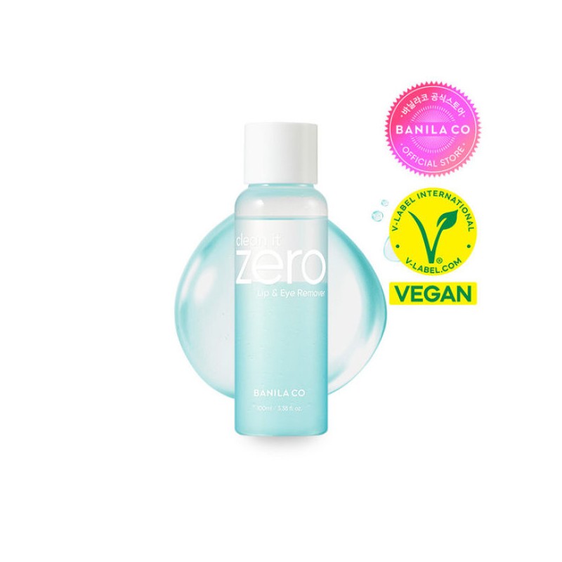 Banila Co. 더블5%쿠폰바닐라코 클린잇제로 립앤아이 리무버 100ml Double 5% Coupon