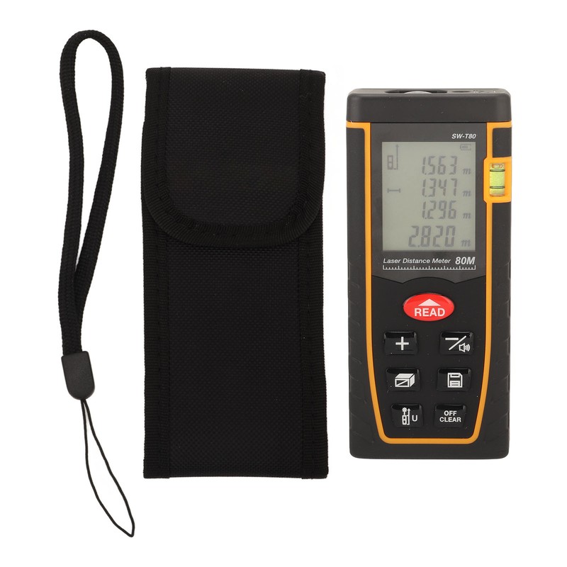 Laser Distance Meter Handheld 630‑670nm High Accuracy Infrared Laser Measurement