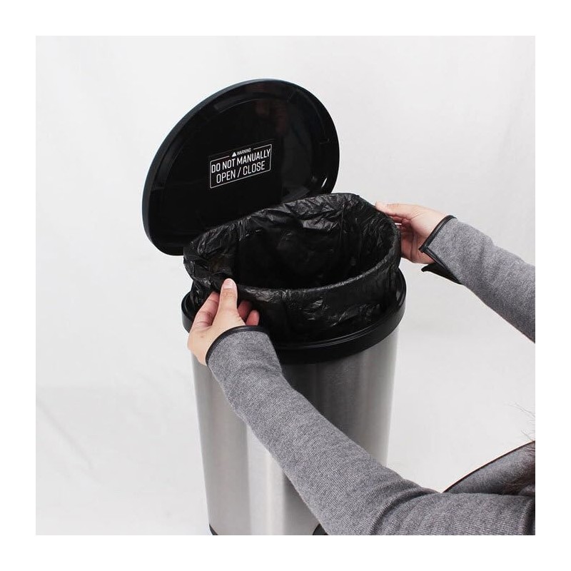 White Magic Recycled Garbage Bag 35 Pieces Pack, Medium