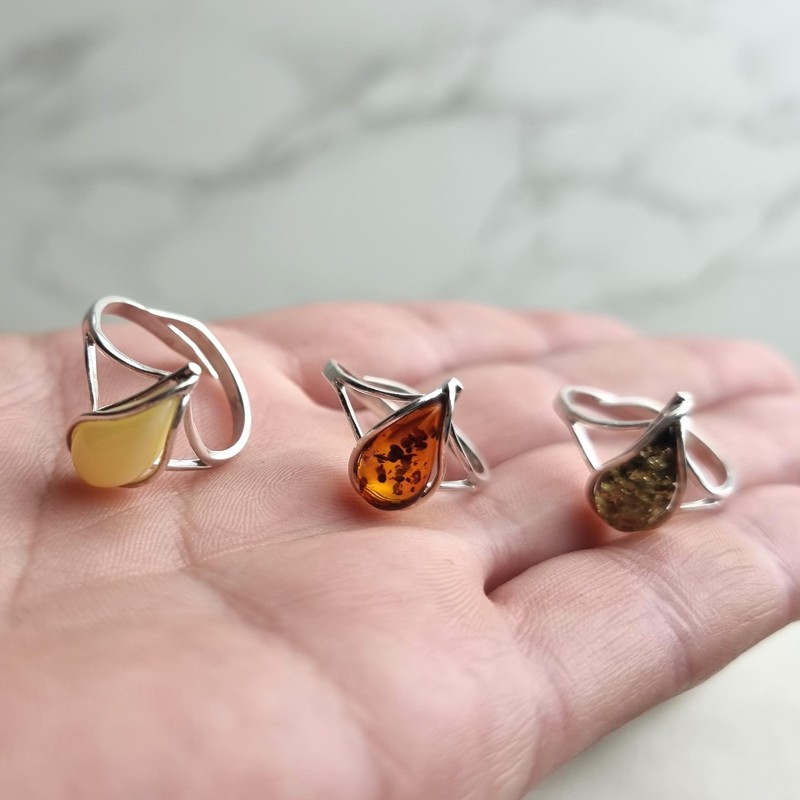 SilverAmber Jewellery UK - Genuine Lemon Baltic Amber & 925