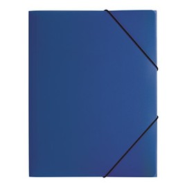 Pagna Lucy Basic 21613 Elasticated Folder, A4, Blue