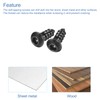 sourcing map Hex Socket Self Tapping Screws, M6 x 16mm