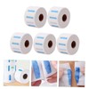Healvian 5rolls Reusable Barber Neck Strips Stretchy Hairdressing Wrap for