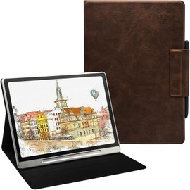 Magnetic Stand Case for 10.95'' XPPen Magic Note Pad (Cowhide Brown)