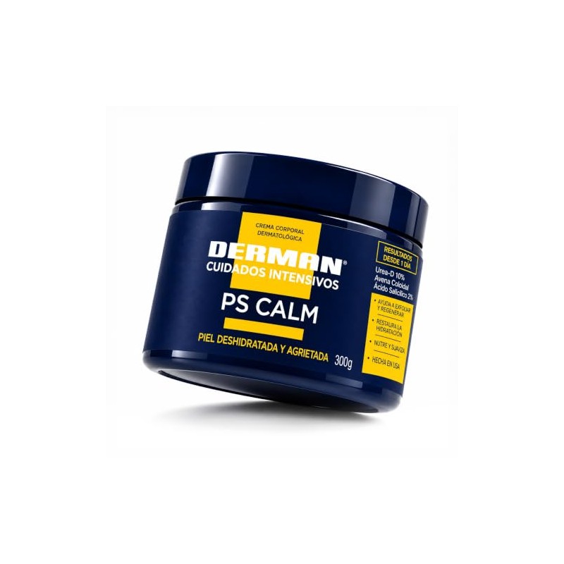 Derman PS Calm Crema Corporal │ Urea-D 10% + Ácido