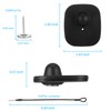 1000 Pieces Hard Clothing Security Tags 8.2Mhz RF Frequency, Retail