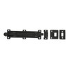 STALLION HARDWARE Black Powder Coat Iron Surface Slide Bolt, Finish