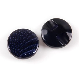 5 Pcs Round Resin Buttons Striped Buttons for Overcoat Sewing Accessories