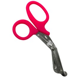 Heavy Duty Paramedic Trauma Shears 7.5" (19.05cm) First Aid EMS EMT Nurse Utility Scissors (Pink)