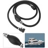 Marine Johnson 3/8in Boat Motor Fuel Gas Hose Line Assembly
