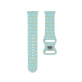 Compatible with Garmin Forerunner 255S/255S Music, 265S, Rey, Venu 2S, Venu 3S, Vivoactive 4S, Vivomove 3S, 18mm Replacement Sport Watch Band ( Cute Cartoon Dog Animal Kids ) Silicone Soft Strap Bracelet