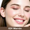 Erinde Lápiz Líquido para Cejas Doble Punta, Perfilado Preciso, 2