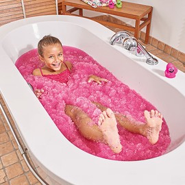 Princess Pink Glitter Gelli Baff-300g