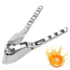 1 Piece Lemon Squeezer - Premium Citrus Juicer Made of High-Quality Rustproof Metal, 2025 Upgraded, Hand Press for Lemons and Limes, Dishwasher Safe, Lemon Squeezer (Stainless Steel)