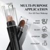 LUXAZA 3PCS Cream Eyeshadow Stick Matte Shimmer Waterproof Long-lasting Crease-proof