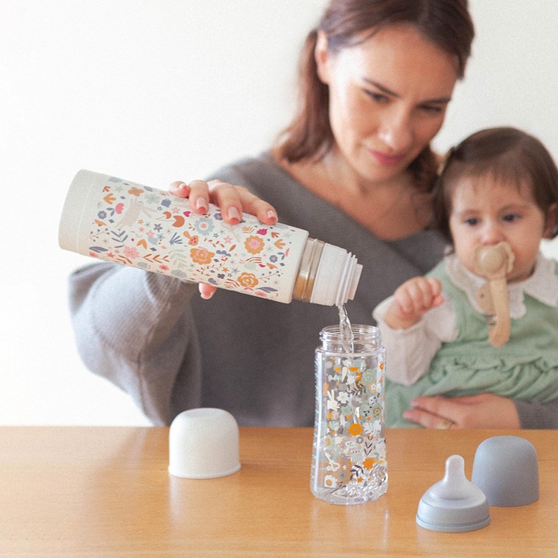 Suavinex Vacuum Flask pink