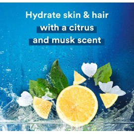 Suave Men 3 in 1 Mens Body Wash, Hair, Face and Body Wash, Hydrating, Citrus & M