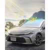 BESTVIEW Car Windshield Sun Shade Compatible with Toyota Corolla 2020-2024