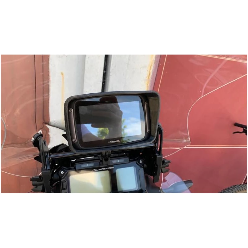 Sun Visor Anti-Glare Sun and Rain Compatible with Tomtom Rider