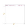 200 Pack 2" x 2" Thick Small Clear Resealable Self