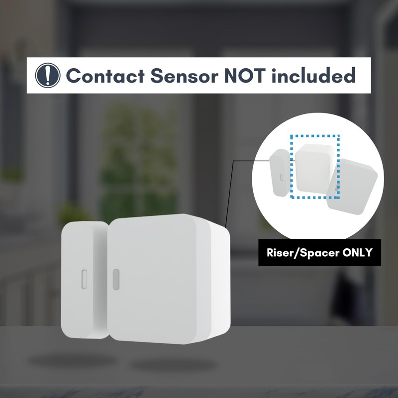 Simplisafe Entry Sensor Spacer | Door Sensor Riser for Simplisafe