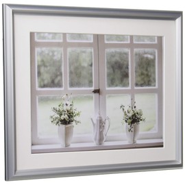 FUJICOLOR 506628 Aluminum Picture Frame, YA-5, 6 Pieces, Silver