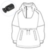 [METALLIXITY] 10pcs Plastic Cord Lock, Cord Stopper, 0.16 inch (4