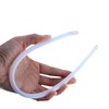 TEN-HIGH 2m PTFE-Schlauch,Transparenter Teflonschlauch（2 mm Innendurchmesse x 3 mm OD）Hitzebeständig