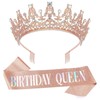 Birthday Girl Sash Rhinestone Tiara Kit, Birthday Sash Rhinestone Birthday