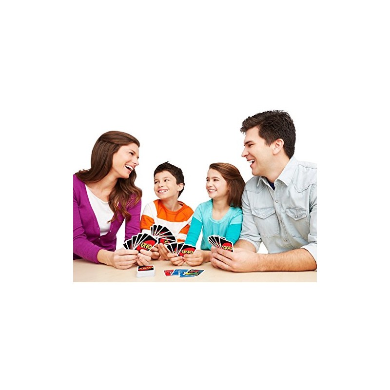 Mattel Games UNO Color & Number Matching Card Game for