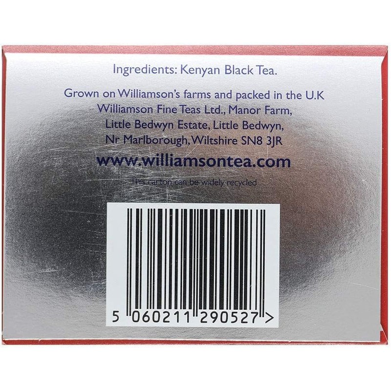 Williamson English Breakfast Tea - 50ct - 3 Pack