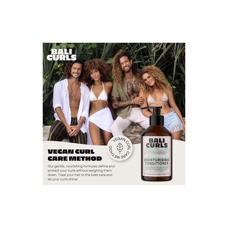 Bali Curls Moisturising Conditioner – Hydrating Curl Conditioner for Dry